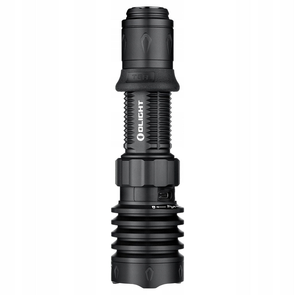 Latarka klasyczna LED Olight Warrior X 4 kit czarna matowa 2600lm 630m + Zestaw