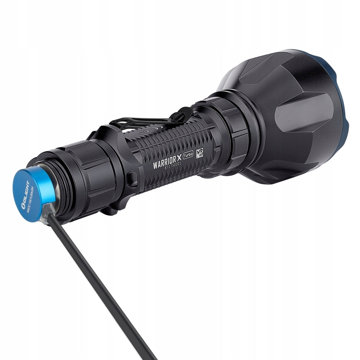 Latarka klasyczna LED Olight Warrior X Turbo kit 1100lm 1000m 12.5 min + Zestaw