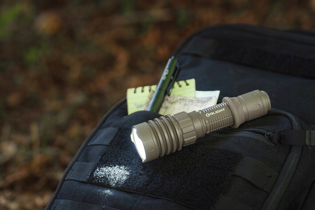 Latarka klasyczna LED Olight Warrior X4 Flat Dark Earth 2600lm 630m 480 min
