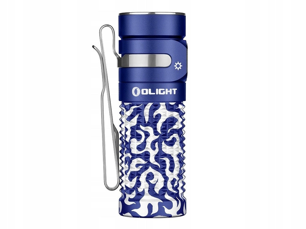 Latarka klasyczna akumulatorowa EDC Olight Baton 4 Blue Phantom 1300lm