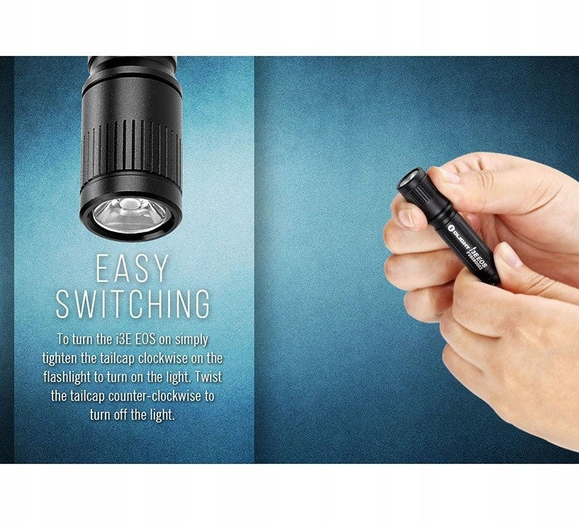 Latarka miniaturowa LED Olight I3E-BK 90lm 44m 170 min