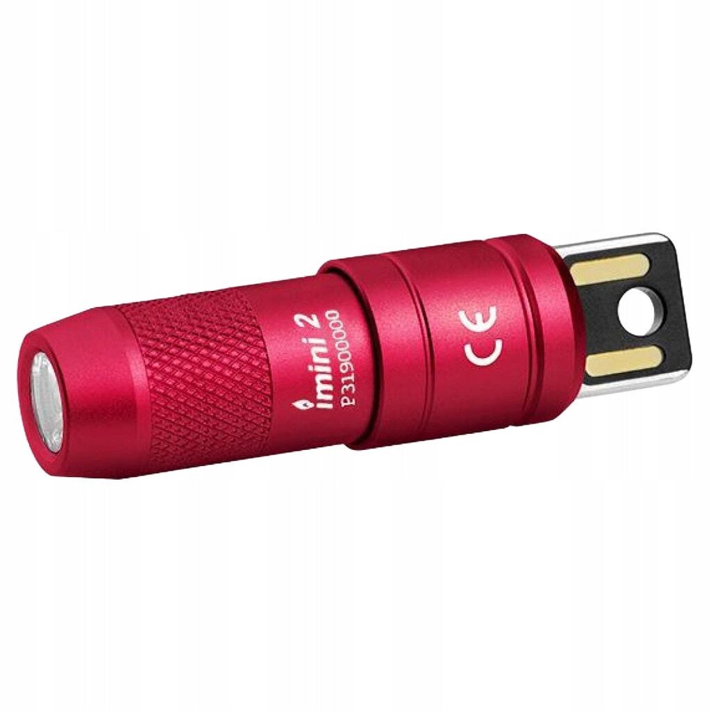 Latarka miniaturowa Olight iMini2 czerwona 50 lm LED