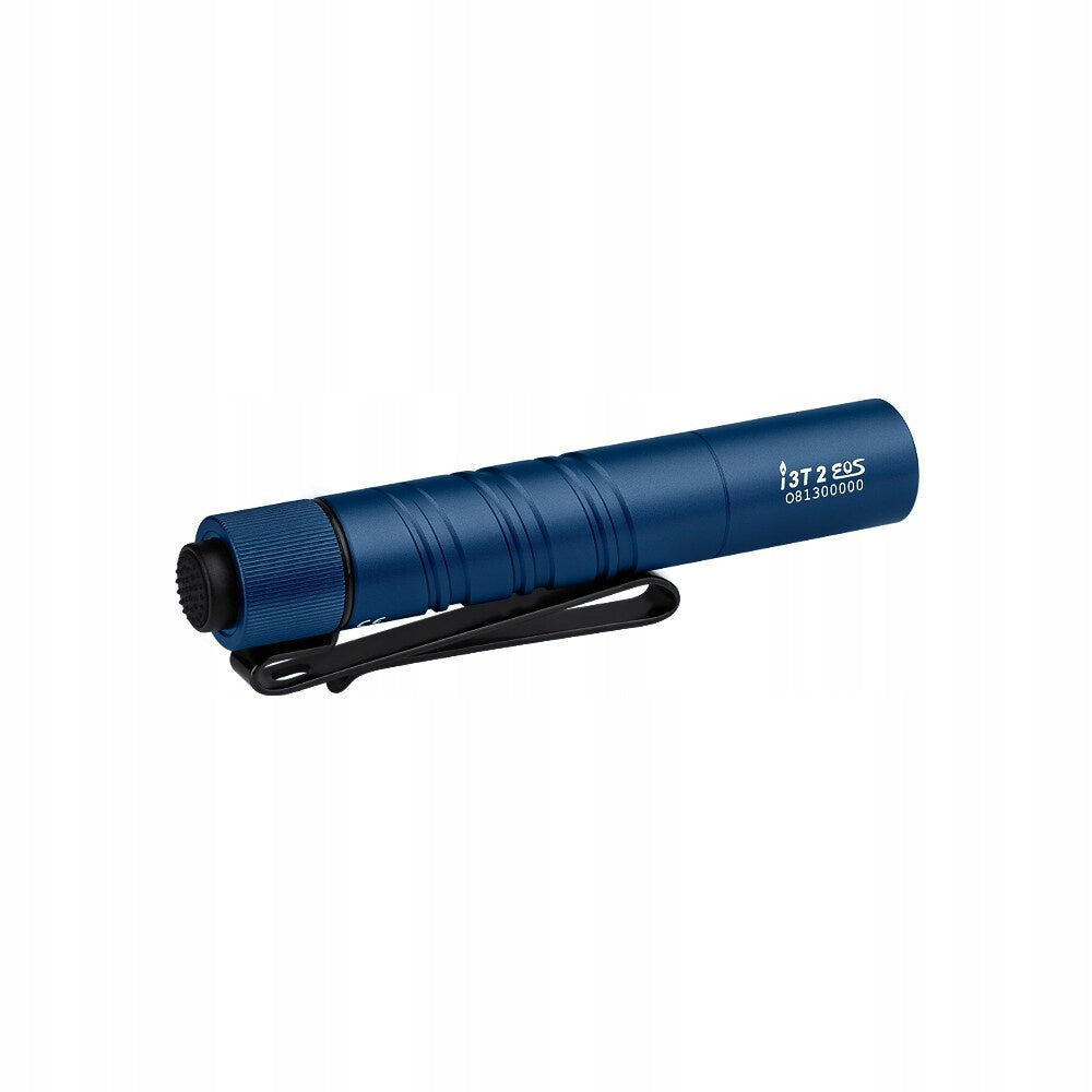 Latarka na baterie miniaturowa EDC Olight I3T 2 eos Midnight Blue 300 lm