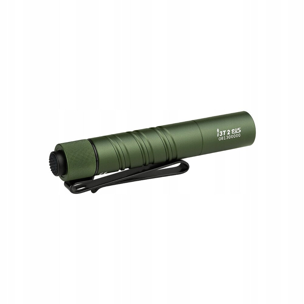 Latarka na baterie miniaturowa EDC Olight I3T 2 eos od Green 300 lumenów