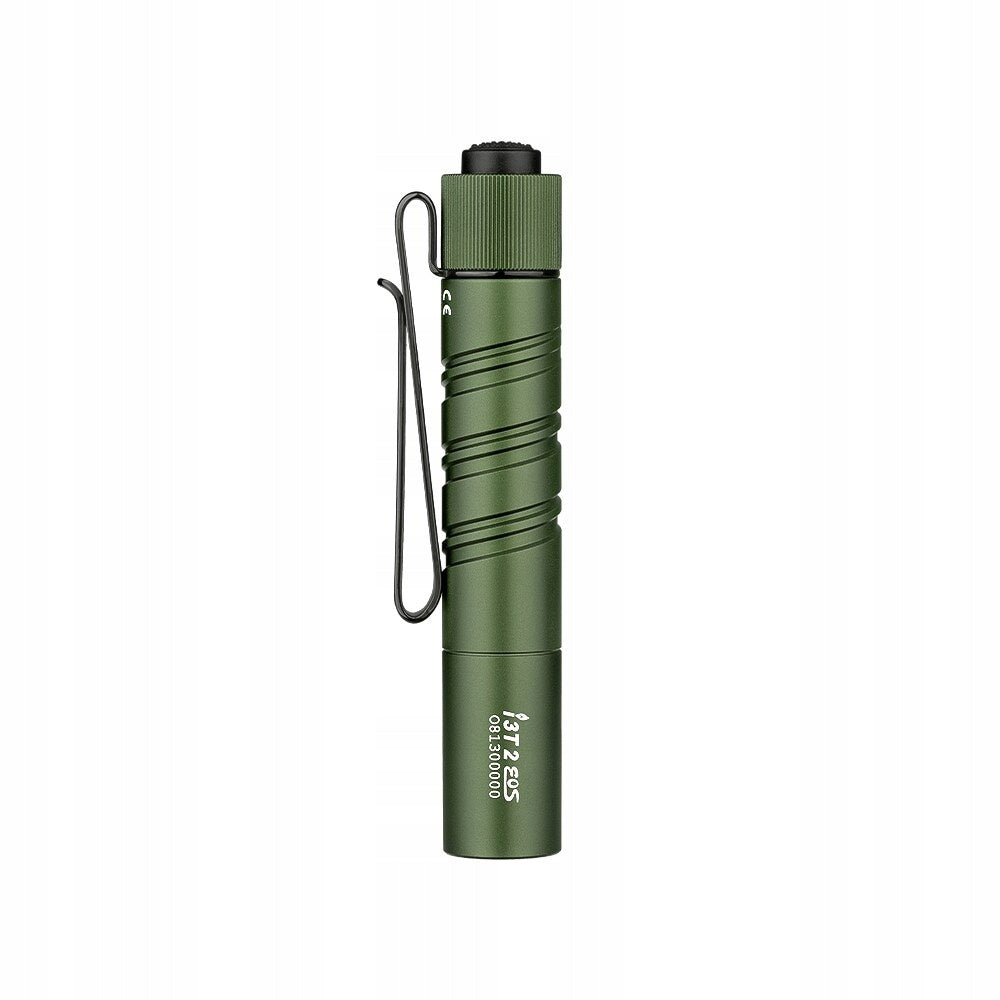 Latarka na baterie miniaturowa EDC Olight I3T 2 eos od Green 300 lumenów