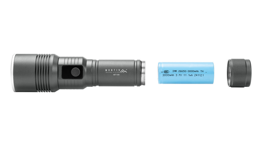Latarka ręczna 3000mAh MT159-GR Montis szara