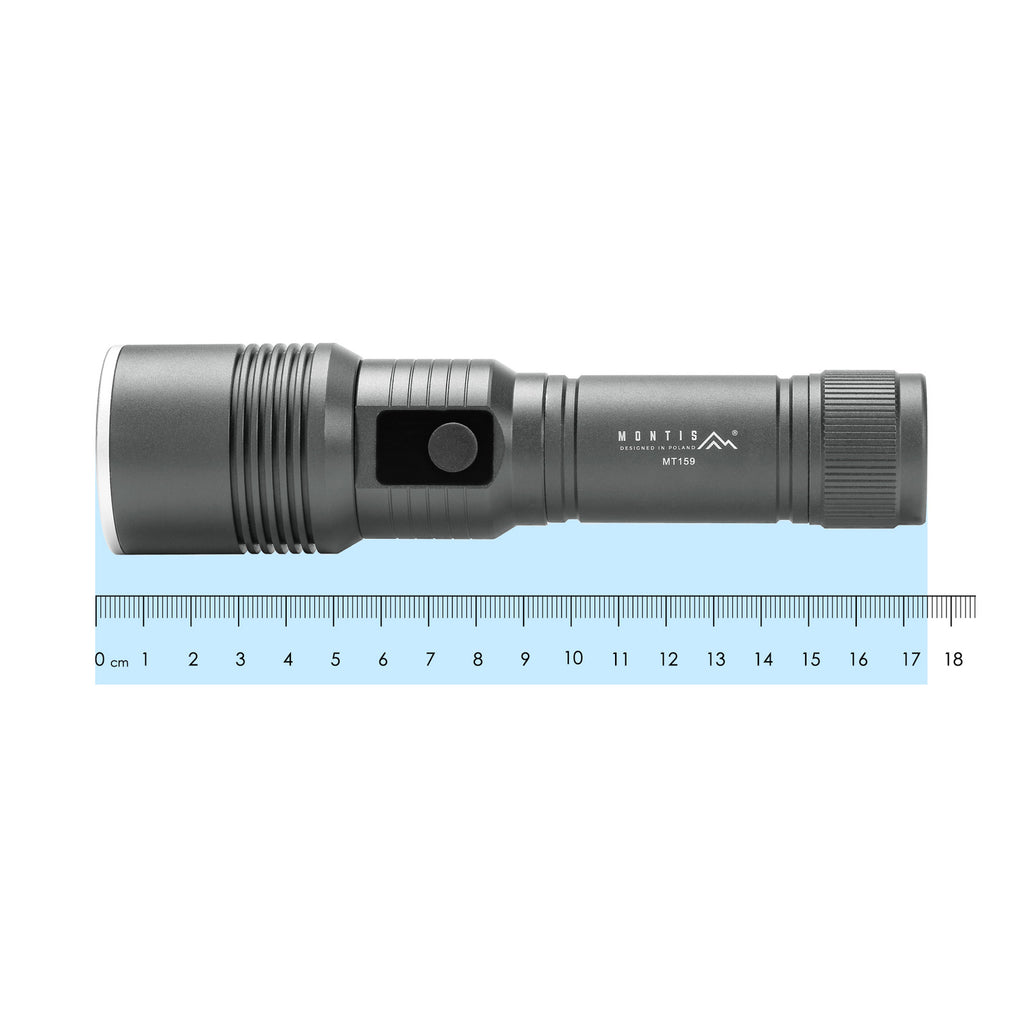 Latarka ręczna 3000mAh MT159-GR Montis szara