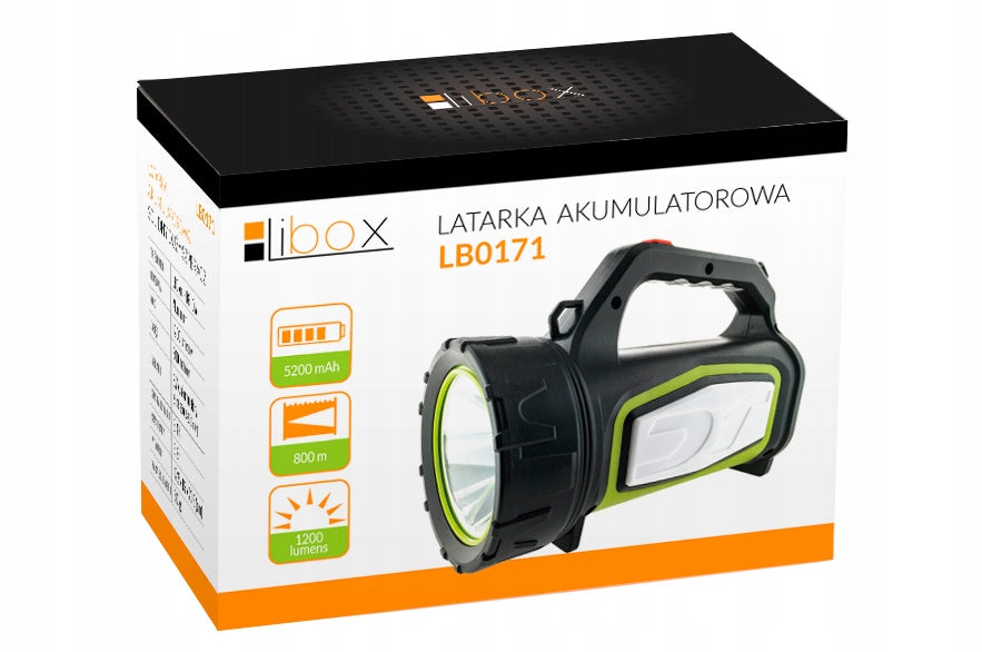 Latarka reflektor i szperacz Libox 1200 lm LED LIBOX LB0171