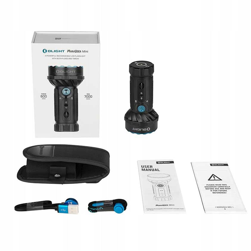 Latarka reflektor i szperacz Olight Marauder mini 7000 lm LED