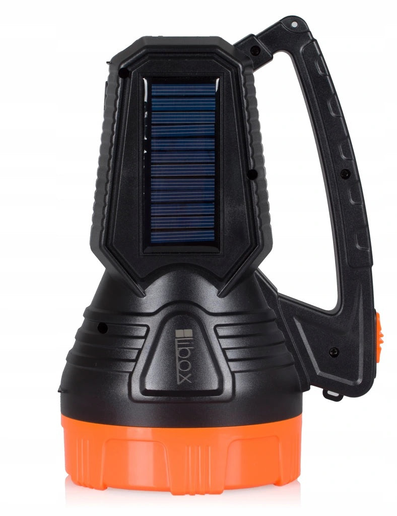 Latarka szperacz akumulatorowa z solarem LB0168 li