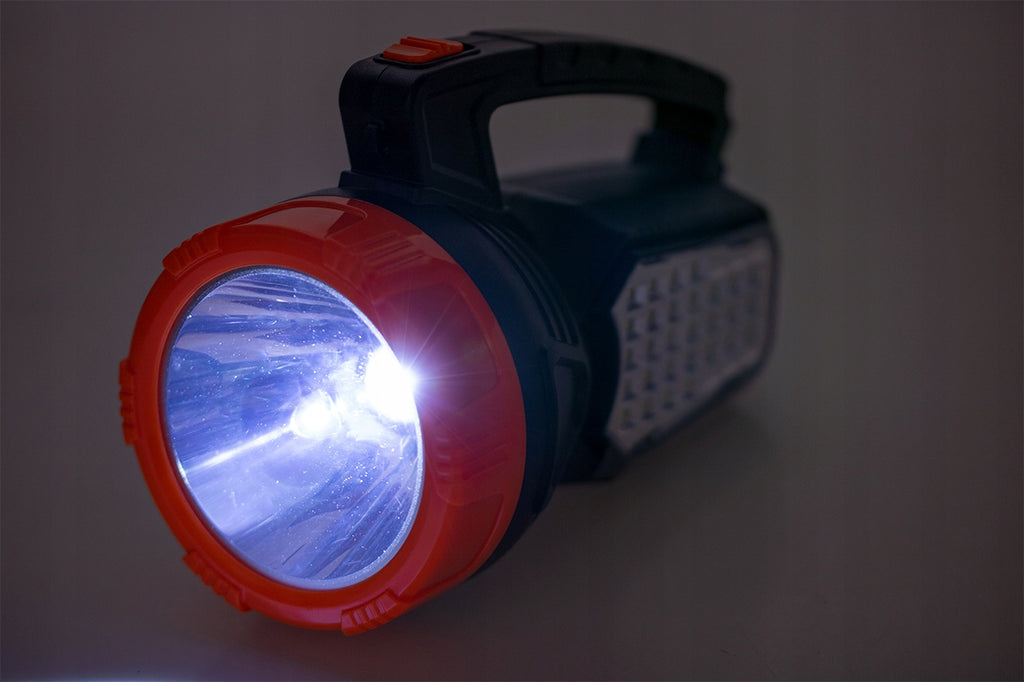 Latarka szperacz akumulatorowa z solarem LB0168 li