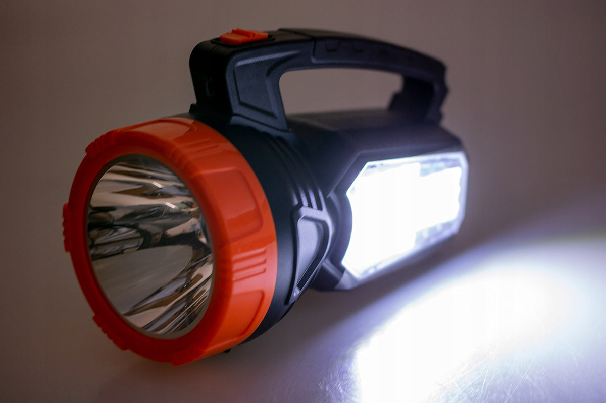 Latarka szperacz akumulatorowa z solarem LB0168 li