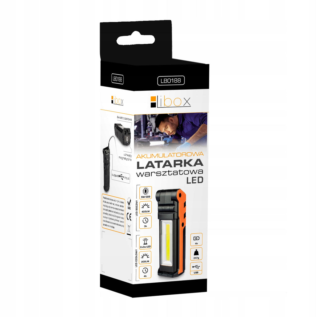 Latarka warsztatowa Libox LB0188