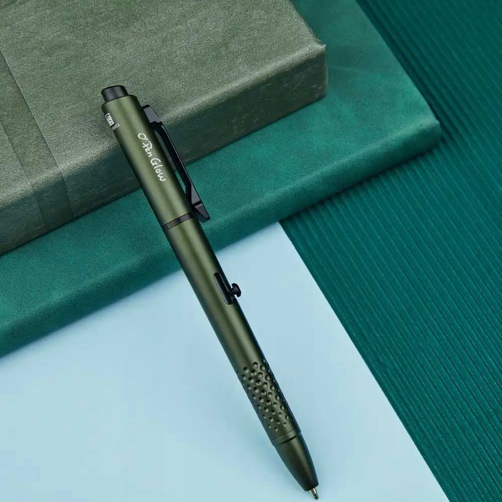 Latarka wielofunkcyjna Olight O'pen Glow - długopis 120lm 14m 6 min zielony