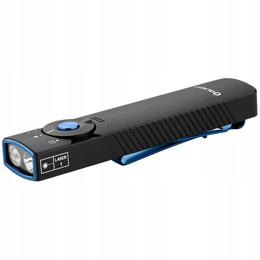 Latarka ze wskaźnikiem laserowym Olight Arkfeld Pro UV Black - 1300 lumenów