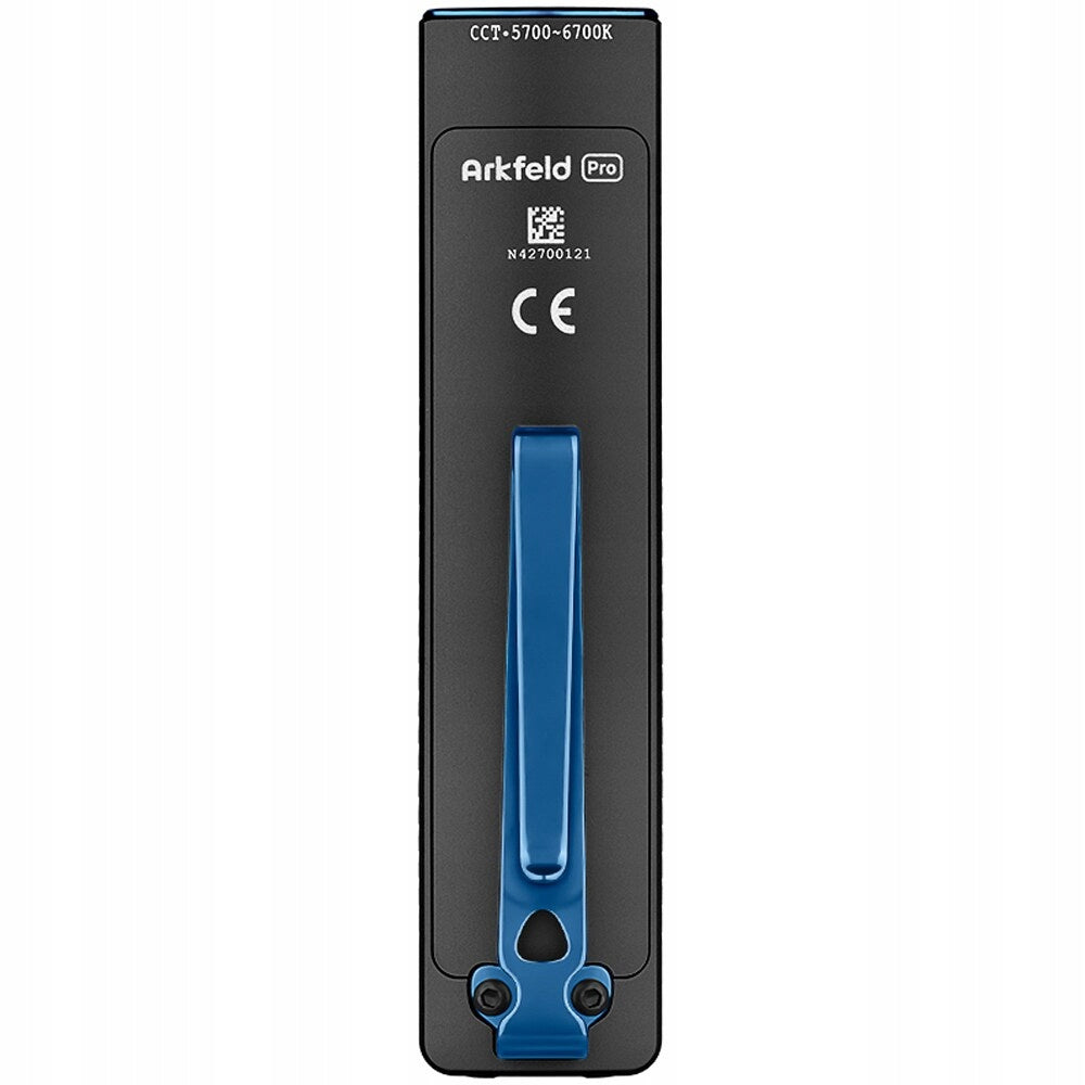Latarka ze wskaźnikiem laserowym Olight Arkfeld Pro UV Black - 1300 lumenów