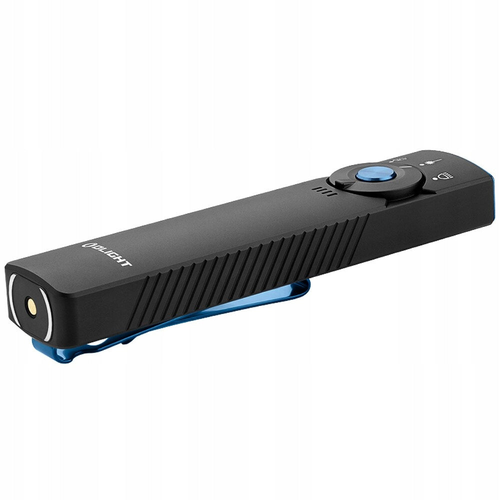 Latarka ze wskaźnikiem laserowym Olight Arkfeld Pro UV Black - 1300 lumenów