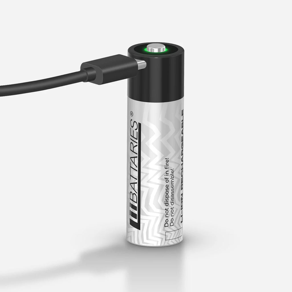 LiiBattaries mocny akumulator bateria litowo-jonowa 18650 USB-C 2szt.