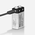 LiiBattaries mocny akumulator bateria litowo-jonowa 9V USB-C 2szt 500mAh 9V