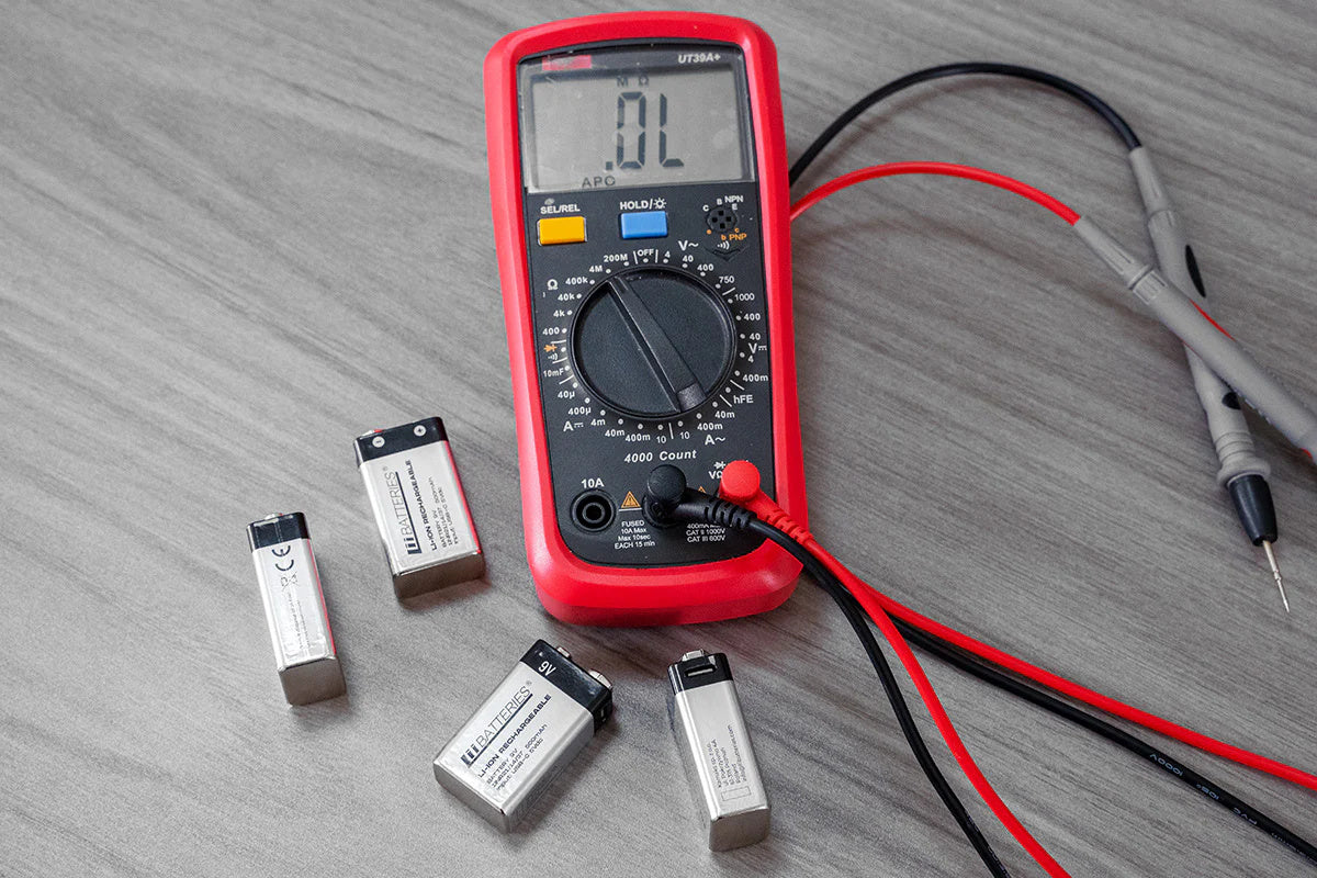 LiiBattaries mocny akumulator bateria litowo-jonowa 9V USB-C 2szt 500mAh 9V