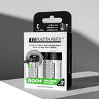LiiBattaries mocny akumulator bateria litowo-jonowa C USB-C 2szt. 3000mAh