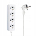 Listwa zasilająca Libox LB0082-5 4 gniazd 5 m biały