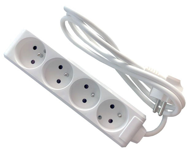 Listwa zasilająca Libox LB0082-5 4 gniazd 5 m biały