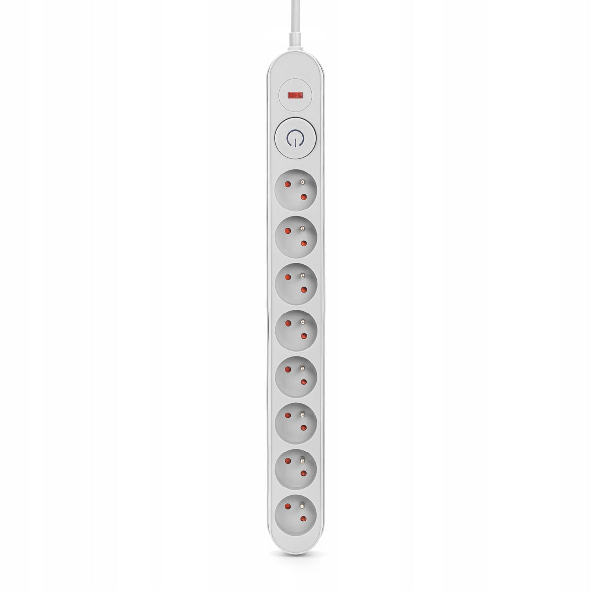 Listwa zasilająca przedłużacz Montis MT139-5 8 gniazd kabel 5m szary 500cm