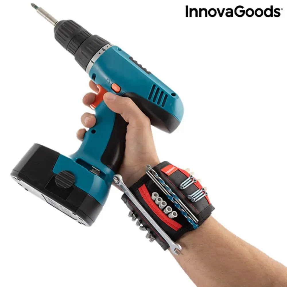Magnetyczna Opaska Narzędziowa na Nadgarstek InnovaGoods WrisTool