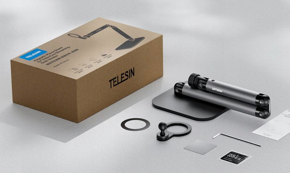 Magnetyczny uchwyt stojak na telefon tablet Podstawka TELESIN MagSafe