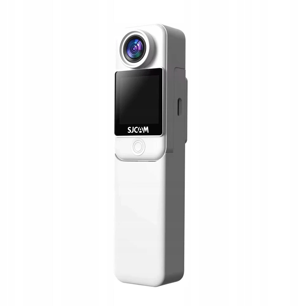 Mini Kamera Sportowa SJCAM C400 Obracany ekran zdalne ster WiFi white 4K 7h