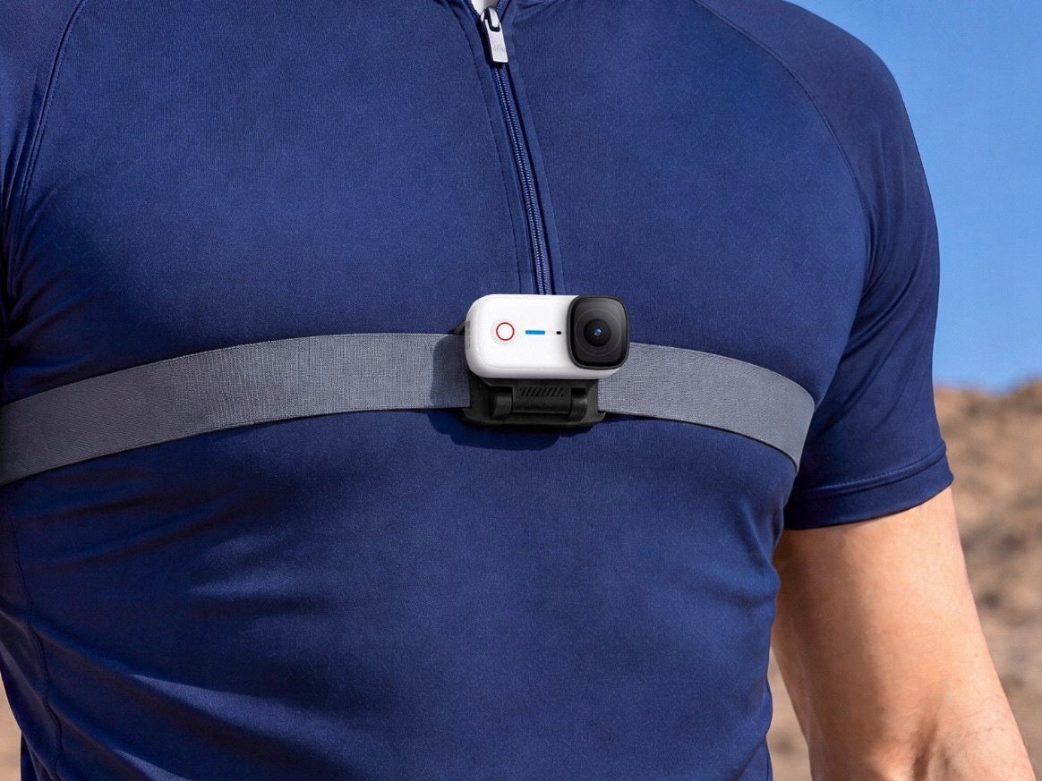Mini Kamera sportowa z pamięcią 64GB SJCAM S10 Biały (4K) 45g Magnetyczna