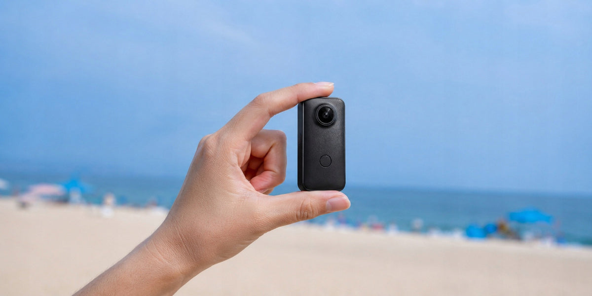Mini mała Kamera Sportowa SJCAM C100 Pro black 4K + obudowa + mocowanie