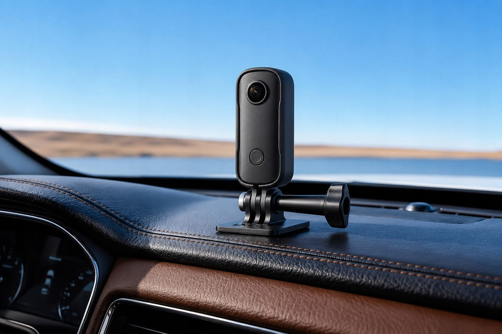 Mini mała Kamera Sportowa SJCAM C100 Pro black 4K + obudowa + mocowanie