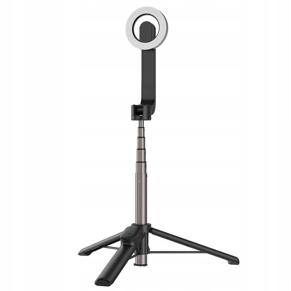 Mini selfie stick, kijek, magnetyczny wysięgnik 69cm Telesin iPhone + pilot