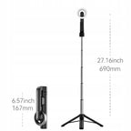 Mini selfie stick, kijek, magnetyczny wysięgnik 69cm Telesin iPhone + pilot