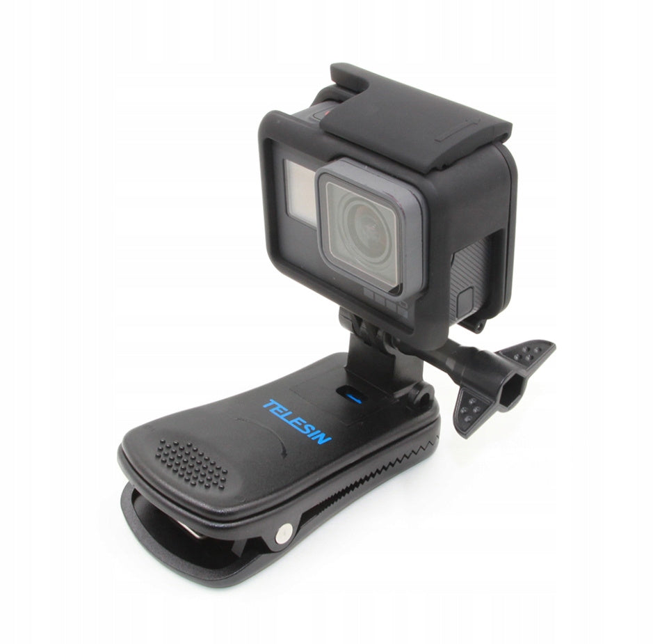 Mocowanie do plecaka TELESIN GP-JFM-003 Backpack mount clip 360 stopni