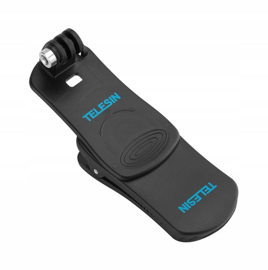 Mocowanie do plecaka TELESIN GP-JFM-003 Backpack mount clip 360 stopni