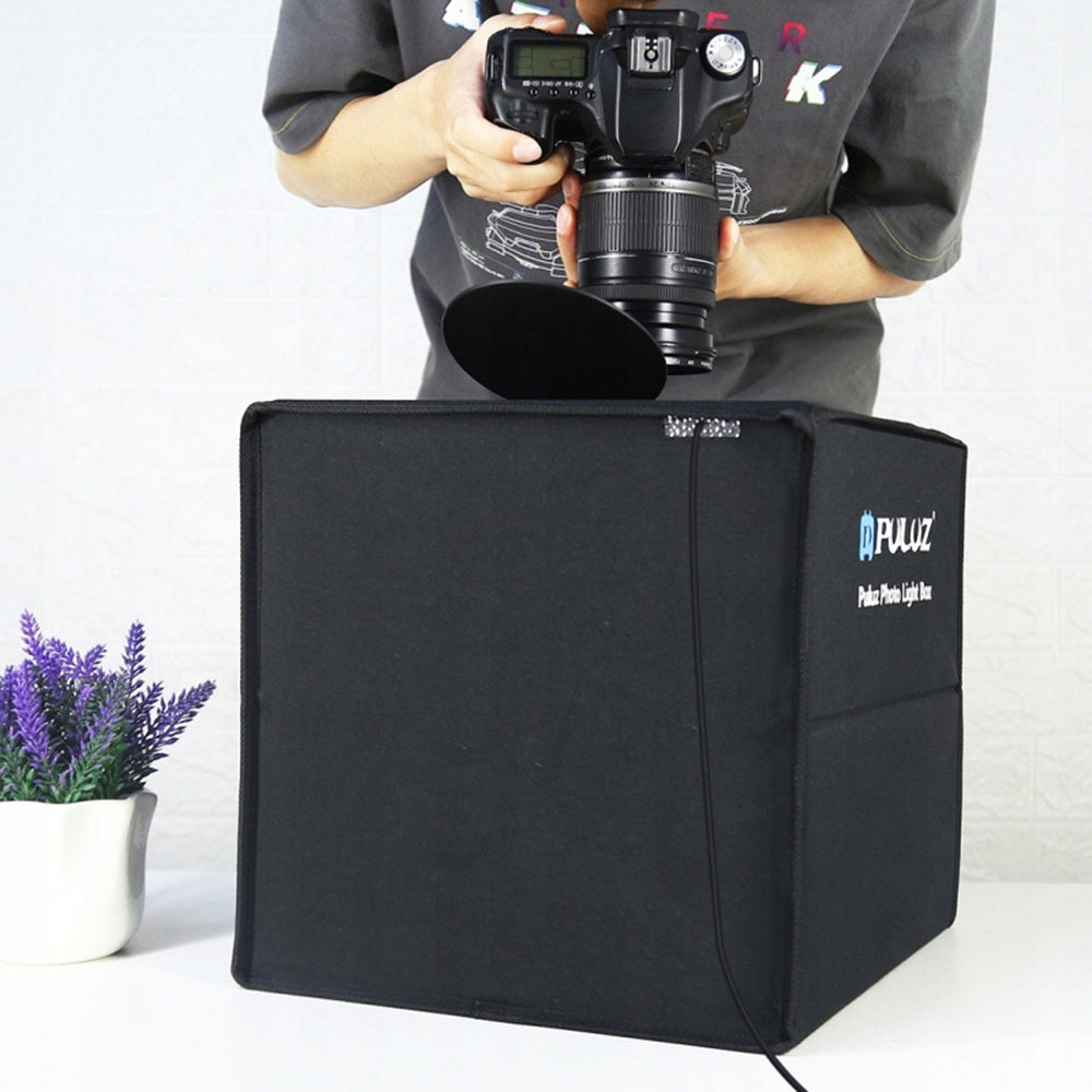 Namiot Bezcieniowy Fotograficzny 25cm Puluz Do Zdjęć Produktowych LED 5500K