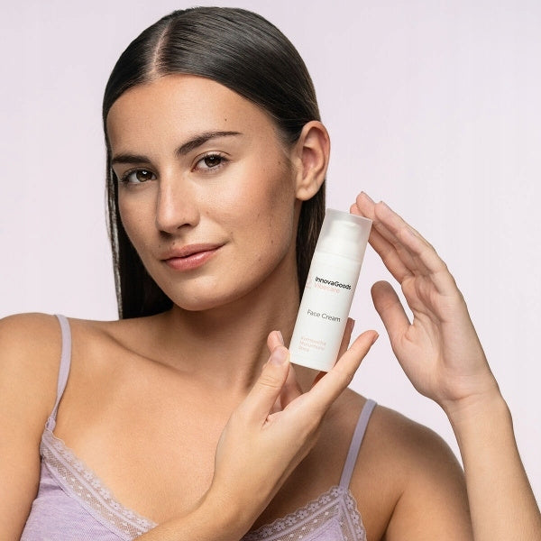 Nawilżający wegański krem do twarzy Kombucha Vibecare InnovaGoods odżywczy