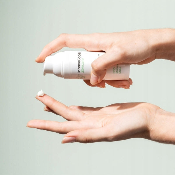 Nawilżający krem do twarzy wegański cbd Zencare InnovaGoods Łagodzący