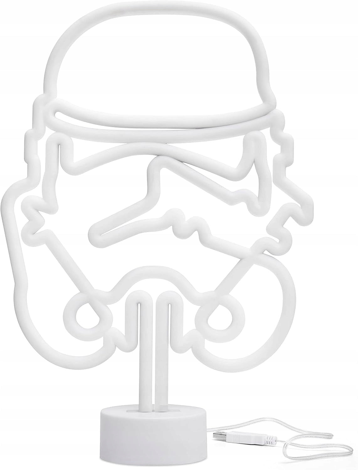 Neon LED Lampka star wars Stormtrooper USB dla fanów Gwiezdnych Wojen