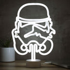 Neon LED Lampka star wars Stormtrooper USB dla fanów Gwiezdnych Wojen