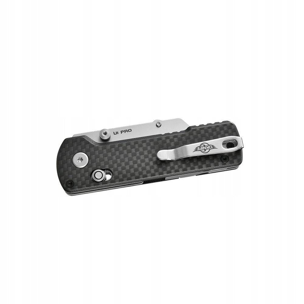 Nóż EDC Oknife z wymiennym ostrzem SK5 i śrubokrętem bit-driver G10 Carbon