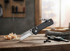 Nóż EDC Oknife z wymiennym ostrzem SK5 i śrubokrętem bit-driver G10 Carbon