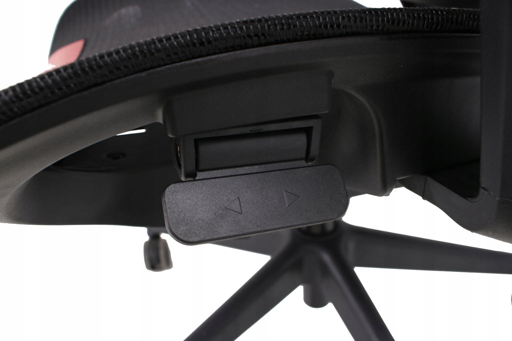 Oddychający fotel obrotowy dla gracza CORTEK czarny vision biurowy