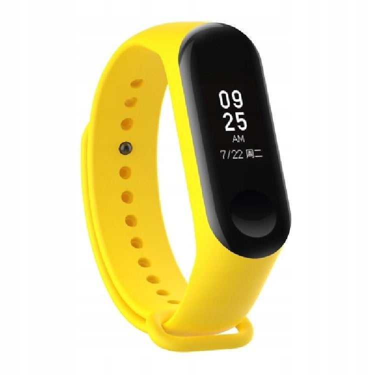Opaska pasek zamienny Xiaomi mi band 3 4 żółty