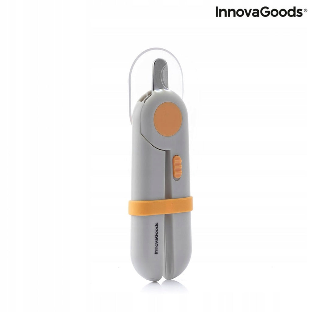 Obcinacz do Paznokci dla Zwierząt z Lampką LED Clipet InnovaGoods + pilnik