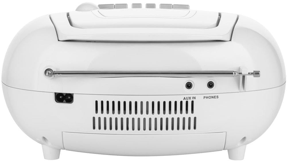 Odtwarzacz cd z magnetofonem JVC RC-E451W biały, USB, Bluetooth