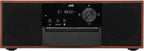Odtwarzacz JVC RD-E761 odtwarzacz cd BT AUX USB CD-R LCD drewniany stylowy